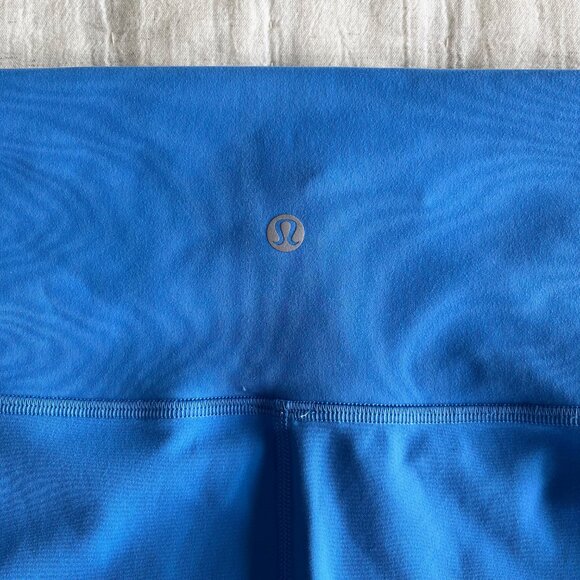 lululemon Align High Rise Pant Yoga Legging in Pool Party Blue | Size 12 - Picture 6 of 11